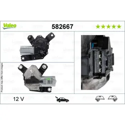 Scheibenreinigung, Scheibenwischermotor VALEO 582667