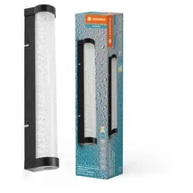 LEDVANCE Orbis Röhren-Blasenglas 40 cm, klickbar, CCT-dimmbar, IP44 schwarz,