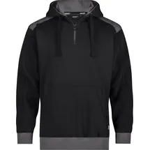 DASSY DASSY® Indy Next Kapuzensweatshirt schwarz/anthrazitgrau 2XL