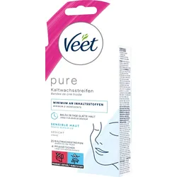 VEET Kaltwachs-Streifen Gesicht 20 St Streifen