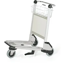 WAS Germany - Airport Trolley, 93 x 67 x 104 cm, Aluminium