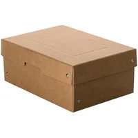 Falken Aufbewahrungsbox Pure Box Nature 18 x 25 x 10 cm 10-tlg. braun