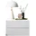 SchlafKONTOR Nachtschrank Taboni 42 x 28 x 30 cm Weiß