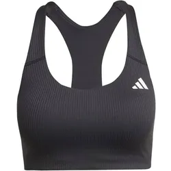 ADIDAS Damen BH Powerimpact Rib Medium Support, BLACK, L/CD