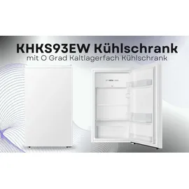 PKM KHKS93EW Kühlschrank (94 l, 840 mm hoch, Weiß)