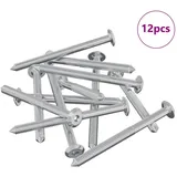 vidaXL Möbel-Schrauben M6 x 70 mm 12 Stück