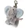 Schaffer Schlüsselanhänger Plüsch Elefant BabySugar Blue, 7x9x8 cm