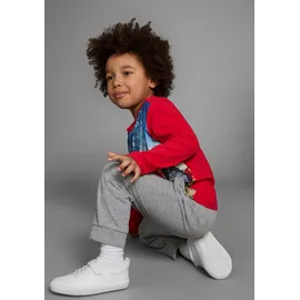 Kidsworld Langarmshirt »Traktoren« Packung, 2, 2 Stk. Langarm, Basic-Passform, bedruckt, bunt