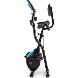 capital sports Azura 2 Heimtainer, F Bike mit Magnet-Widerstand, Heimtrainer-Fahrrad Klappbar, Fitness Fahrrad Heimtrainer für Ausdauertraining mi... - Schwarz