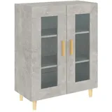 vidaXL Sideboard Betongrau 69,5x34x90 cm Holzwerkstoff
