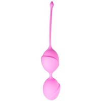 Pinkfarbene Doppel-Vaginalkugeln 1 St