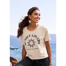 H.I.S. T-Shirt Beige 48/50