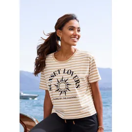 H.I.S. T-Shirt Beige 48/50