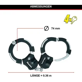 Master Lock Street Cuff 8200 Kettenschloss