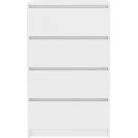 vidaXL Sideboard Weiß 60x35x98,5 cm Holzwerkstoff