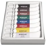 Rayher Künstler-Acrylfarben-Set 8 St. 12 ml farbsortiert