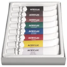 Rayher Künstler-Acrylfarben-Set 8 St. 12 ml farbsortiert