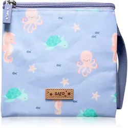 Saro Baby Sandwich Bag Beutel für die Zwischenmahlzeit Blue 17,5x17,5 cm 1 St.