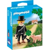 Playmobil Schornsteinfeger mit Glücksschweinchen 9296