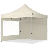TOOLPORT 3x3m Faltpavillon ALU Pavillon Partyzelt creme