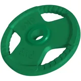 GORILLA SPORTS® Hantelscheiben - Einzeln 1,25-25kg / Set 30kg, 50mm, Gummi, mit Griff - Gewichte Hantel, Weight Plates, Gewichtsscheiben, Olympia Hantelscheibe, Langhantel Scheiben, Fitness Gewichte