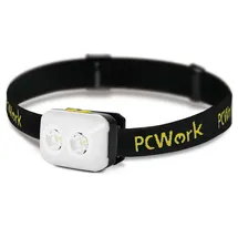 PCWork PCW 12C - Stirnleuchte, PCW12C, 380 lm, Akku