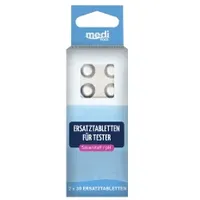 MediPool Tabletten für Sauerstoff/pH-Tester, 2X 30-er Pack