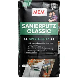 mem Sanierputz Classic 25 kg weiß