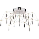 NÄVE Deckenleuchte »ARANEUS«, Ø55cm Warmweiß chrome 1298542