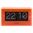 Karlsson Tischuhr Boxed Flip - Orange - 20.7x7.1x11.7cm