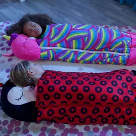 Media Shop Happy Nappers Einhorn pink Large 6-12 Jahre | Kinderschlafsack