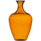 BigBuy Home Vase, Bernstein, recyceltes Glas, 40 x 40 x 65 cm