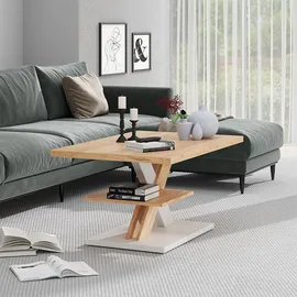Vicco Arivo Weiß Eiche 90 x 60 x 45 cm