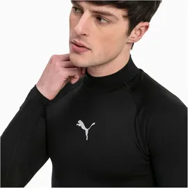 Puma LIGA Baselayer Funktionsshirt Warm langarm black 3XL