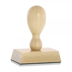 Kontierung- Buchhaltung Holzstempel (100x60 mm)