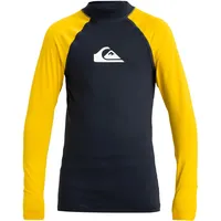 QUIKSILVER Everyday Upf50 Langarm-rashguard - Dark Navy / Solar