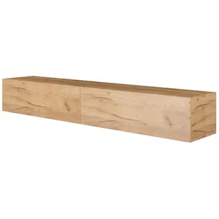 Planetmöbel TV Board WEST Gold Eiche 200 cm (2 х 100 cm)