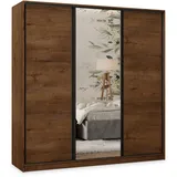 masseno Schwebetürenschrank TARI 180 x 205 x 58 cm Eiche