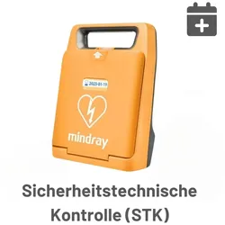Sicherheitstechnische Kontrolle (STK) für Mindray Defibrillatoren – postalisch