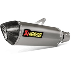 Akrapovic Slip-On Line Titanium Endschalldämpfer, silber