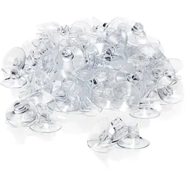 COM-FOUR 120x Saugnapf für Lichterketten und Dekoration - Fensterbefestigung für Weihnachten, Ostern, Herbst, Silvester UVM.