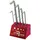 AMF Winkelschraubendrehersatz 911L-WM9 9-tlg.Werkstattständer SW 2,5-14mm
