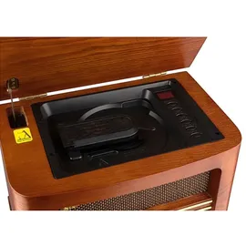 Roadstar HRA-1500UEMP - Radio, mit CD-Player und USB, 32 W / 230 V, inkl. Fernbedienung - Braun