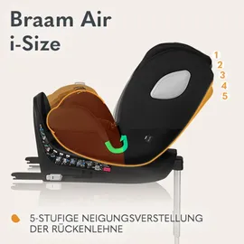 lionelo Braam Air i-Size Schwarz
