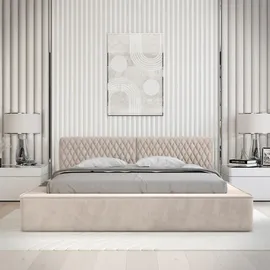 Fun Möbel Norfolk 160 x 200 cm Beige