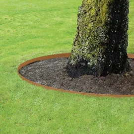 Bellissa Rasenkante Corten 118 x 20 cm braun