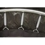 Sportspower Trampolin 366 cm inkl. Sicherheitsnetz und Leiter Anthrazit