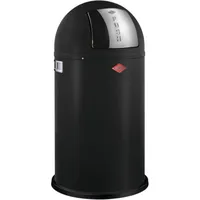 Wesco PushBoy Mülleimer 50 l schwarz matt