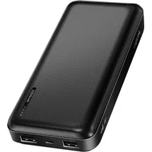 Logilink Powerbank PA0323, 20.000mAh, 3-fach, 2xUSB-A, 1xUSB-C, schwarz