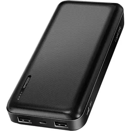 Logilink Powerbank PA0323, 20.000mAh, 3-fach, 2xUSB-A, 1xUSB-C, schwarz